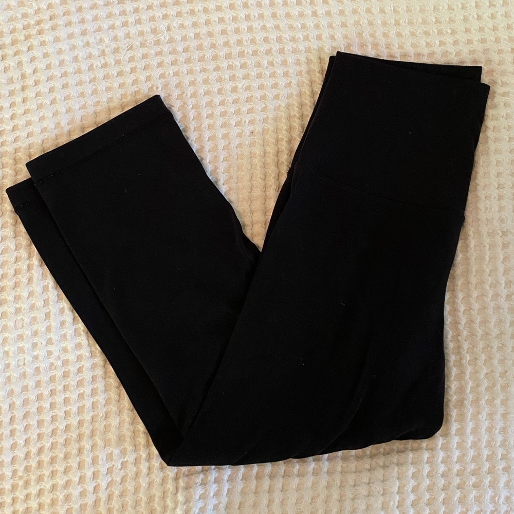 lululemon black align cropped leggings (21”)